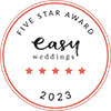 5 star easy weddings Gold Coast driver awards recommended