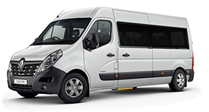 Renault Master minibus large group or party driver hire Gold Coast Brisbane