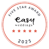 5 star easy weddings Gold Coast driver awards recommended 2025